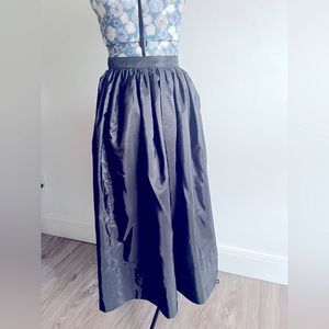 1980s Vintage Gothic Full Skirt Sz XS-S